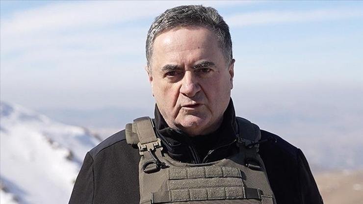 Kaynak:AA Katz, İsrail ordusunca eğitimleri tamamlanan pilotların mezuniyet töreninde yaptığı