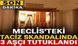 Meclis lokantasında stajyer kızları taciz ettikleri gerekçesiyle gözaltına alınan aşçılar