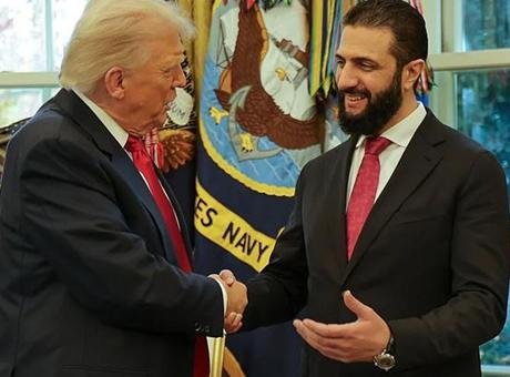 Suriye Cumhurbaşkanı Ahmed Şara ile ABD Başkanı Donald Trump, Suriye’nin