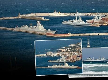 Güney Afrika Cumhuriyeti, BRICS ortakları Çin, Rusya ve İran donanmalarının