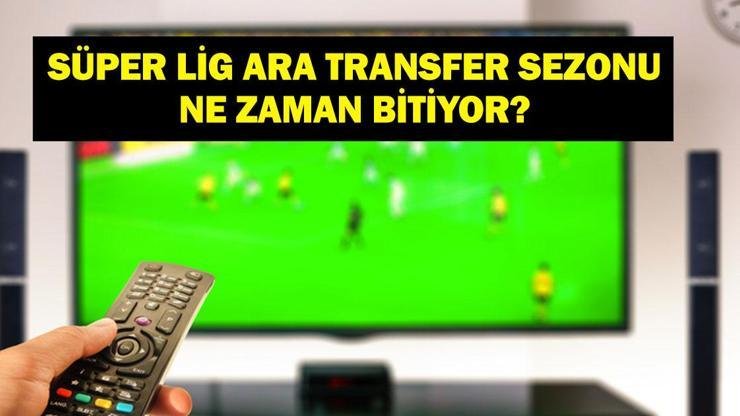 Kaynak:Cnnturk.com Ara transfer dönemi, Türkiye Futbol Federasyonu tarafından açıklanan takvime