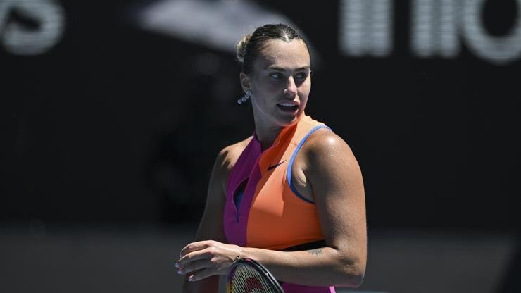 Kaynak:AA Melbourne kentindeki turnuvanın tek kadınlar yarı finalinde Sabalenka ile