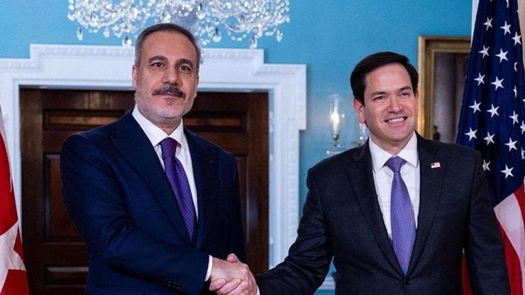 Kaynak:AA Dışişleri Bakanı Hakan Fidan, ABD Dışişleri Bakanı Marco Rubio