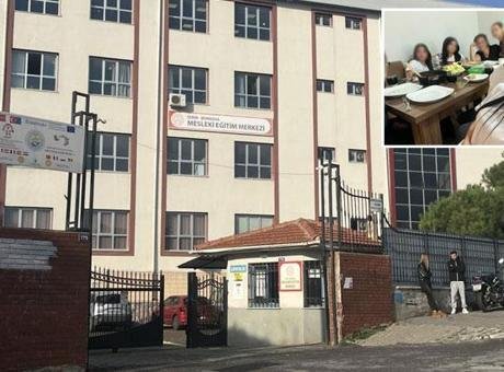 İzmir’in Bornova ilçesindeki bir mesleki eğitim merkezinde görevli öğretmenin, kız