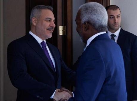 Dışişleri Bakanı Fidan, Nijerya Federal Cumhuriyeti Dışişleri Bakanı Tuggar ile