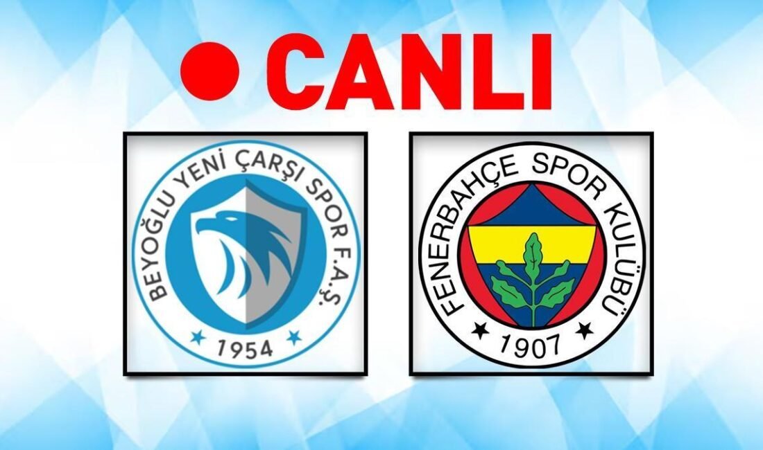 Fenerbahçe, kupada BeyoÄŸlu Yeni Çarşı deplasmanında! Muhtemel 11’ler… TFF 2. Lig’de mücadele eden BeyoÄŸlu Yeni Çarşı, Ziraat Türkiye Kupası’na 1.