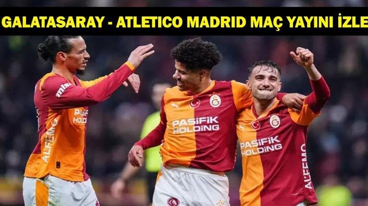 Kaynak:Cnnturk.com GS Atletico maç yayını sadece skor açısından değil, atmosferi