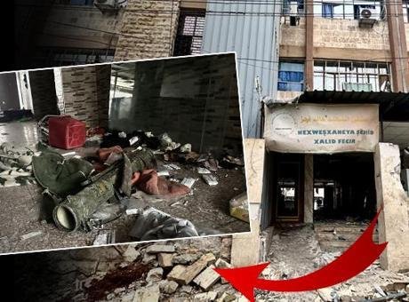 Halep’te kirli tuzak! İşte terör örgütünün karargaha çevirdiği hastane Suriye’nin Halep kentinin Şeyh Maksud Mahallesi’nde ordu ile çatışan terör