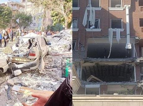 İran’ın güneyindeki Bandar Abbas’ın Azadegan bölgesinde güçlü bir patlama meydana