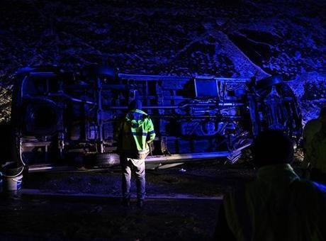 Kuzey Çevre Otoyolu Boğazköy İstiklal mevkisinde İstanbul Havalimanı istikametine seyir