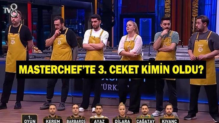 Kaynak:Cnnturk.com MasterChef 3. ceketin sahibi açıklamasıyla birlikte finale bir adım