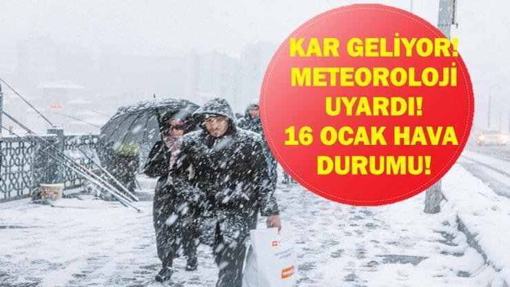 SON DAKİKA HAVA DURUMU HABERLERİ 16 OCAK 2026 | Bugün hava nasıl olacak? Kar ne kadar devam edecek? İstanbul’a kar yaÄŸacak mı? Meteoroloji uyardı! Kaynak:Cnnturk.com Hava durumu raporlarına göre, ülkenin doÄŸusunda gün boyunca etkili