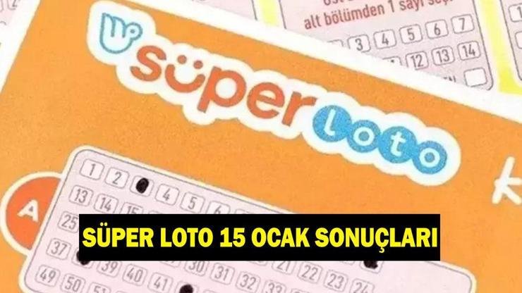 Kaynak:Cnnturk.com Süper Loto çekiliş sonuçları 15 Ocak Perşembe günü arama