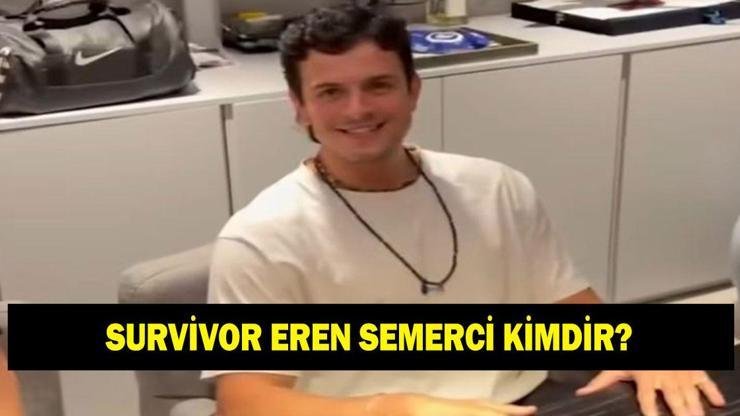 SURVİVOR EREN KİMDİR? Survivor 2026 Gönüllüler yarışmacısı Eren Semerci kaç yaşında ve nereli, ne iş yapıyor? Kaynak:Cnnturk.com Survivor 2026 Ünlüler Gönüllüler için geri sayım başlamışken Survivor
