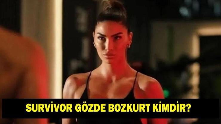 Kaynak:Cnnturk.com Gözde Bozkurt, Survivor 2026 Ünlüler Gönüllüler kadrosunda yer alıyor.