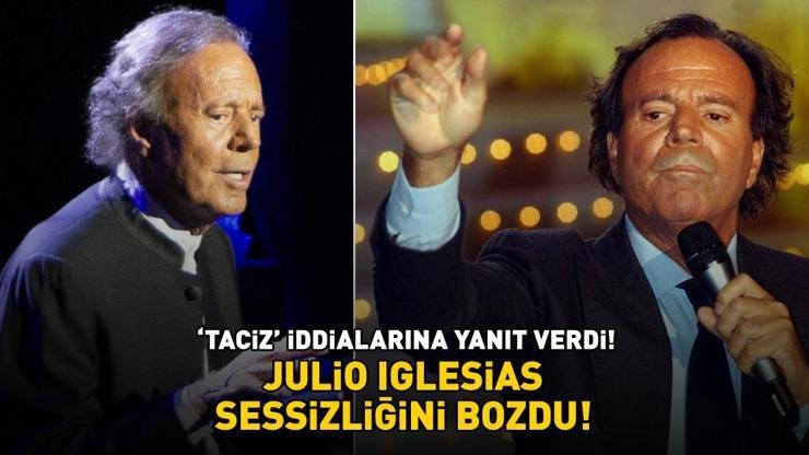 Taciz iddialarına yanıt! Julio Iglesias sessizliÄŸini bozdu: ‘Hiçbir kadına kötü muamelede bulunmadım’ Kaynak:Cnnturk.com İspanyol ÅŸarkıcı Julio Iglesias, gündemden düşmüyor. Biri ev hizmetlisi,