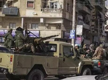 Terör örgütü YPG/SDG’nin Halep kentinin doğusunda yer alan Hamima köyü