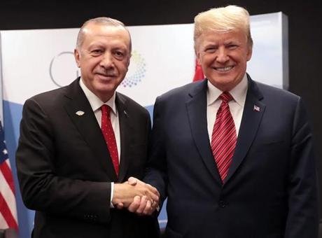 Cumhurbaşkanlığı İletişim Başkanlığından yapılan açıklamaya göre, Cumhurbaşkanı Erdoğan ile ABD