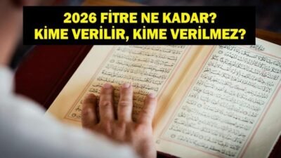 2026 FİTRE NE KADAR? Bir Ay Oruç Tutmayan Ne Kadar Fitre Verir? Fitre Nedir, Kimlere Verilir Kimlere Verilmez? Kaynak:Cnnturk.com Ramazan ayının başlamasıyla birlikte fitre, yani fıtır sadakası yeniden