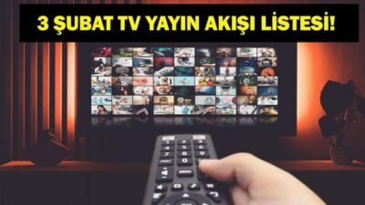 Kaynak:Cnnturk.com 3 Şubat Salı televizyon&nbsp; yayın akışı sorgulanıyor. Kanal D,