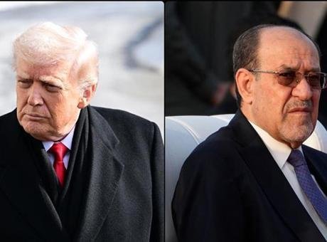 ABD Başkanı Trump’ın, Irak’ta Maliki’ye “adaylıktan çekilmesi” gerektiğini söylediği mektubu teslim edildi Irak’ta yayın yapan Sharqiya TV’nin muhabiri, Barrack’ın Trump’ın Maliki’ye iki