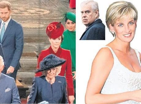 Diana’nın laneti İngiltere Kraliçesi II. Elizabeth’in dört çocuğunun en büyüğü Prens Charles