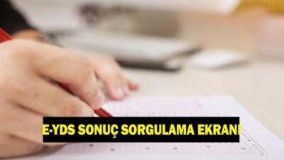 e-YDS sınav sonuçları sorgulama ekranı: Elektronik Yabancı Dil Sınavı (e-YDS 2026/2) sonuçları nasıl sorgulanır? Kaynak:Cnnturk.com e-YDS 2026/2 İngilizce sınavına katılım sağlayana adayların gözleri sonuç
