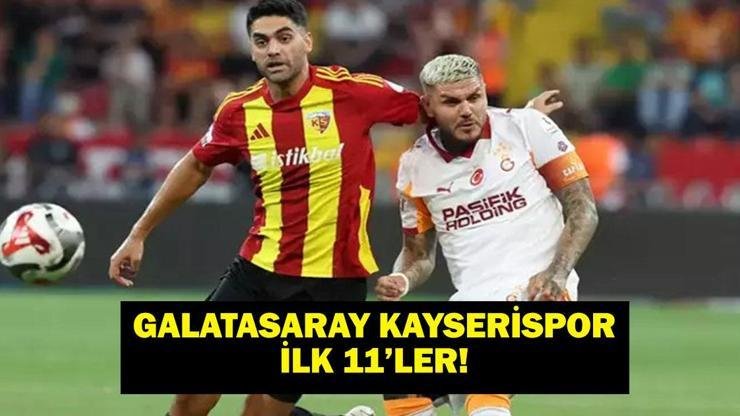 Kaynak:Cnnturk.com Galatasaray Kayserispor ilk 11’ler, liderlik yarışının kızıştığı haftada öne