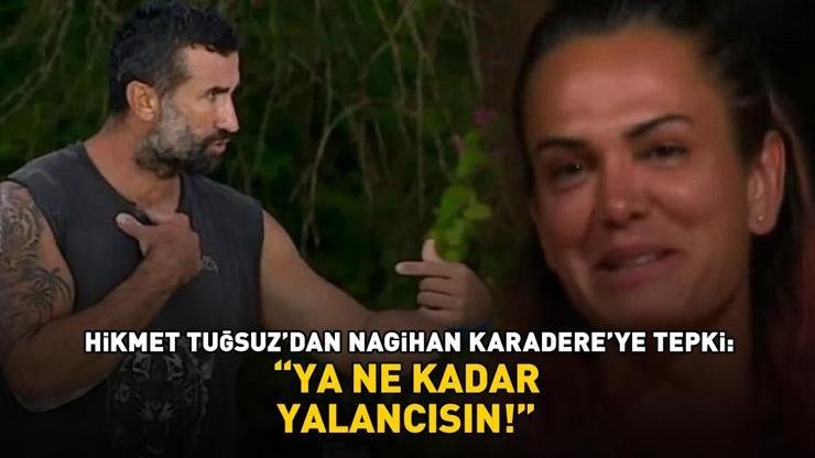 Hikmet Tuğsuz, Survivor Nagihan’ı hedef aldı: ‘Ya ne kadar yalancısın!’ Kaynak:Cnnturk.com Hikmet Tuğsuz, Survivor All Star 2025’in sona ermesine sayılı