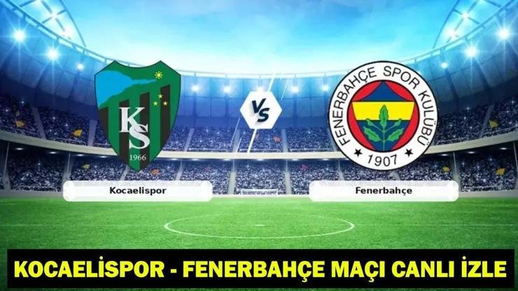 Kaynak:Cnnturk.com Kocaelispor – Fenerbahçe maçı canlı yayın bilgileri futbolseverlerin gündeminde