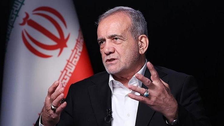 Kaynak:İHA İran Cumhurbaşkanı Mesud Pezeşkiyan, ABD ile İran arasındaki gerginlik