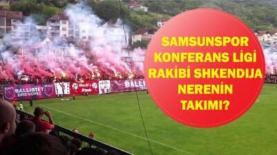 SHKENDIJA NERENİN TAKIMI, HANGİ ÜLKENİN? UEFA Konferans Ligi Samsunspor Rakibi FK Shkendija Hangi Ligde Oynuyor? Teknik Direktörü Kim? Kaynak:Cnnturk.com Shkendija, teknik direktörünün sahaya yansıttığı düzenli yapı ve oyunu