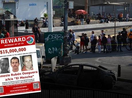 Meksika’da federal güvenlik güçlerinin düzenlediği operasyonda Jalisco Yeni Nesil Karteli