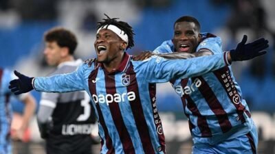 Kaynak:AA Trabzonspor: Onana, Ozan Tufan, Savic, Nwaiwu (Dk. 73 Lovik),
