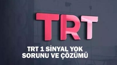 TRT 1 SİNYAL YOK SORUNU VE ÇÖZÜMÜ! TRT 1 sinyal yok sorunu nasıl çözülür? Kaynak:Cnnturk.com TRT 1 izleyicileri, maçlar sırasında karşılaştıkları “sinyal yok” hatasını