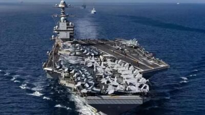 Kaynak:AA ABD&nbsp;Savaş Bakanlığı,&nbsp;uçak gemisi&nbsp;taarruz grubu, gelişmiş savaş uçağı filoları ve