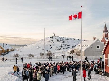 Kanada Genel Valisi Mary Simon ve Kanada Dışişleri Bakanı Anita