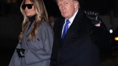 ABD Başkanı Donald Trump, Florida’dan başkent Washington’a dönerken Air Force