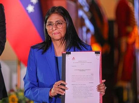 Venezuela Geçici Devlet Başkanı Delcy Rodriguez tarafından önerilen ve siyasi