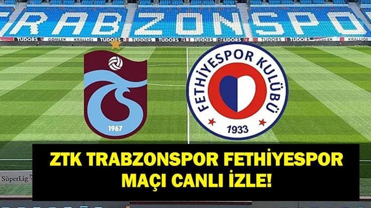 Kaynak:Cnnturk.com Türkiye Kupası Trabzonspor Fethiyespor maçı canlı izle karşılaşması, Ziraat