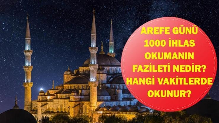 Kaynak:Cnnturk.com Arefe günü, Müslümanlar için manevi bir yenilenme fırsatı sunarak