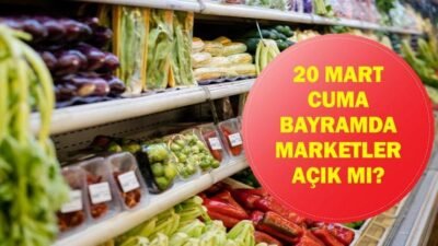 Kaynak:Cnnturk.com Bayramda marketlerin açık olup olmayacağı, Ramazan ayının sonuna yaklaşılırken