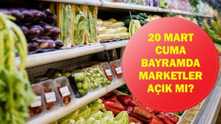 Kaynak:Cnnturk.com Bayramda marketlerin açık olup olmayacağı, Ramazan ayının sonuna yaklaşılırken