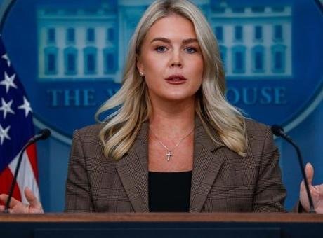 Beyaz Saray Sözcüsü Karoline Leavitt, ABD’nin İran’a yönelik devam eden