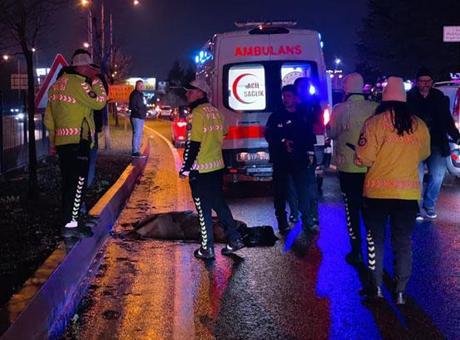 Kaza, saat 19.30 sıralarında Bursa-Ankara kara yolu İnegöl girişinde meydana
