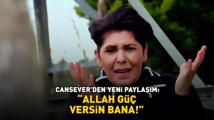 Kaynak:Cnnturk.com Cansever, gördüğü başarılı tedavinin ardından kanseri yendiğini sosyal medyadan