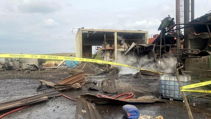 Tuna KARABEY/HAYRABOLU (Tekirdağ), (DHA)- TEKİRDAĞ’ın Hayrabolu ilçesinde kemik tozu üretimi