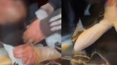 Sanal medyada paylaşılan görüntüler üzerine harekete geçen polis, olayı gerçekleştirdikleri