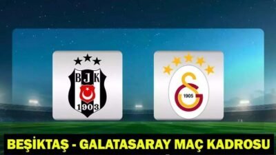 Kaynak:Cnnturk.com Lider Galatasaray, Trendyol Süper Lig’in 25. haftasında deplasmanda Beşiktaş