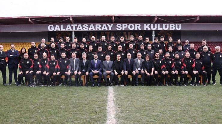 Kulüp Başkanı Dursun Özbek, Yönetim Kurulu Üyesi Fatih Demircan, Galatasaray